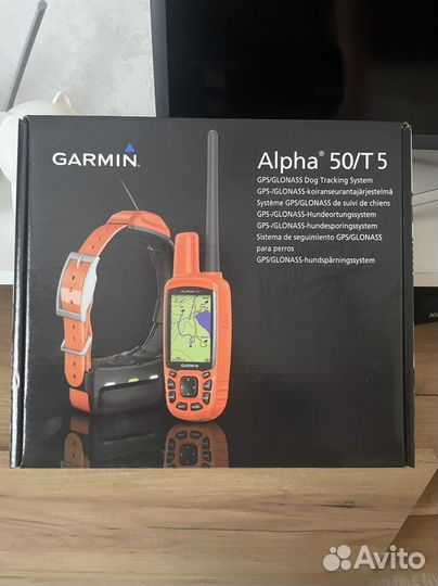 Навигатор garmin alpha 50 с ошейником t5 rus
