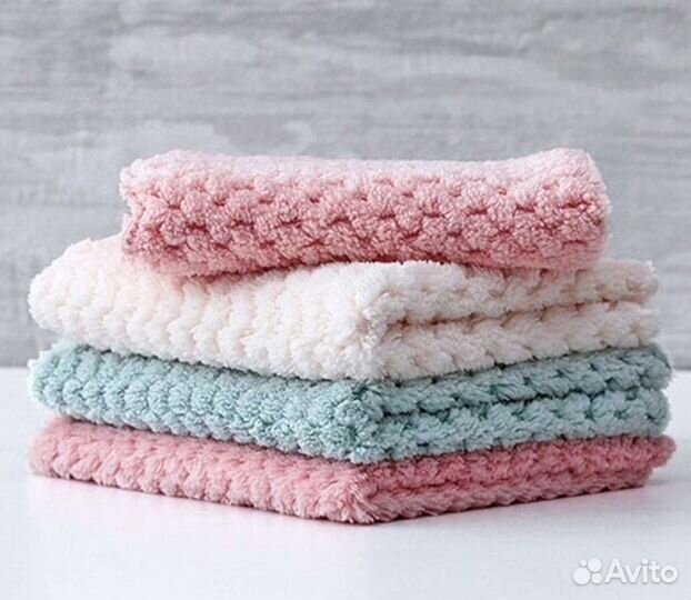 Полотенца из микрофибры комплект 5шт