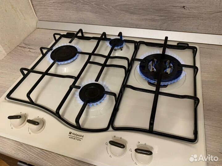 Газовая варочная панель 4 комфорки 50х60 см