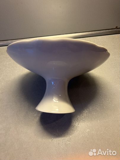 Ваза для фруктов на ножке СССР