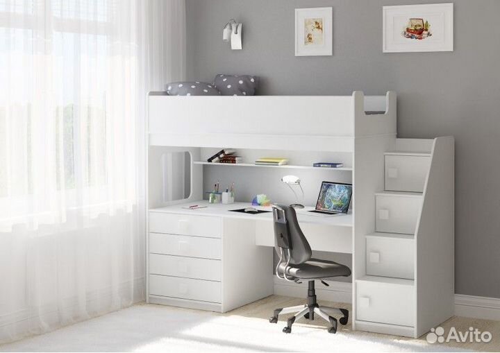 Кровать-чердак