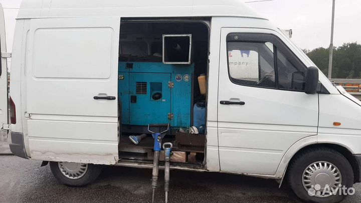 Аренда компрессора с отбойными молотками