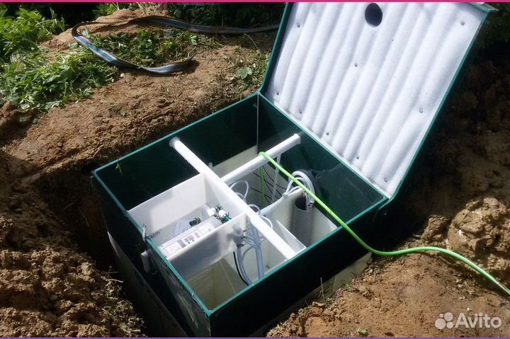 Септик с установкой за 1 день