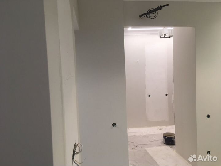 Шпатлевка стен