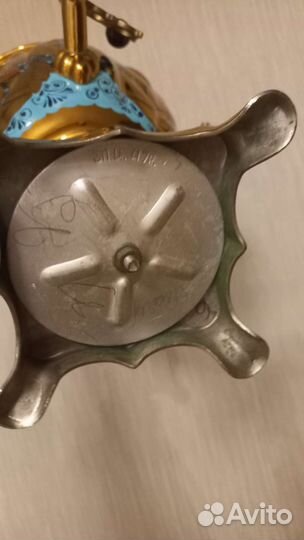 Самовар Тула, электрический, Эмаль, Роспись СССР