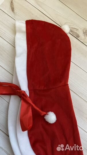 Новогодняя накидка для собак маленьких пород