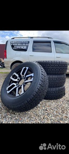 Комплект колес R16 на ваз нива