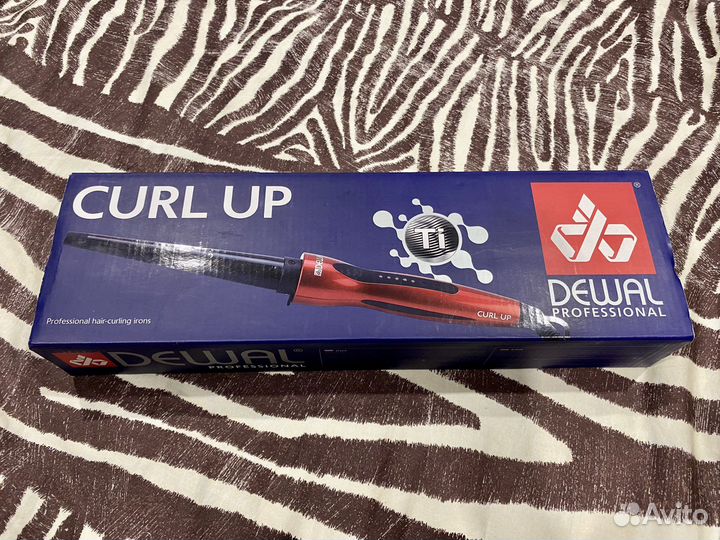 Плойка для волос Dewal Curl Up конусная морковка