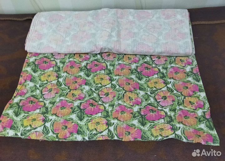 Ткань х/б 100 плотная с выработкой СССР