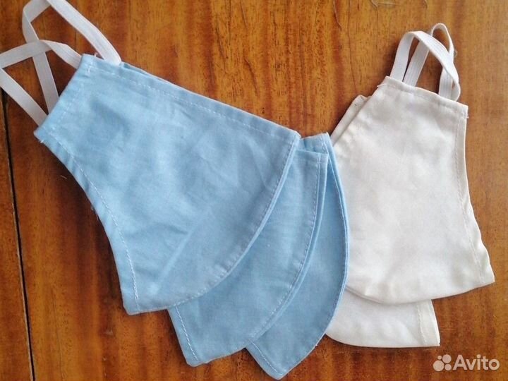 Защитная маска многоразовая из ткани