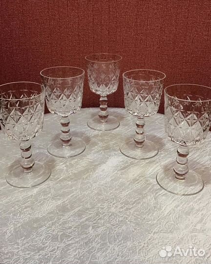 Рюмки гусь хрустальный 1970