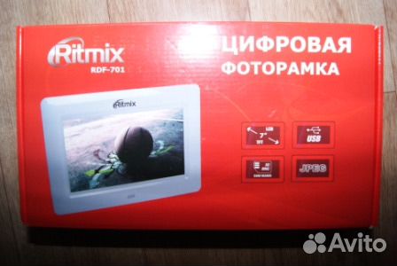 Цифровая фоторамка Ritmix RDF-701