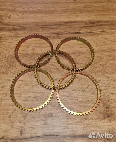 Кольцо венец абс заднее оцинкованное