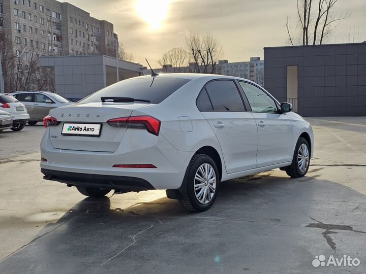 Skoda Rapid 1.6 AT, 2020, 106 000 км