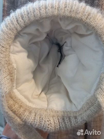 Шапка для новорожденных зима