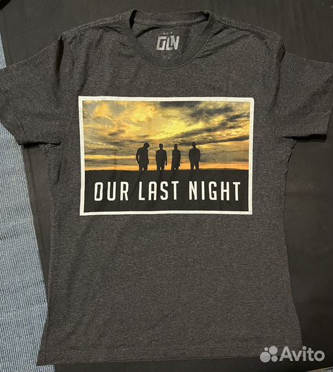 Футболка мерч Our last night размер S