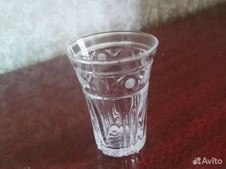 Стопки хрустальные