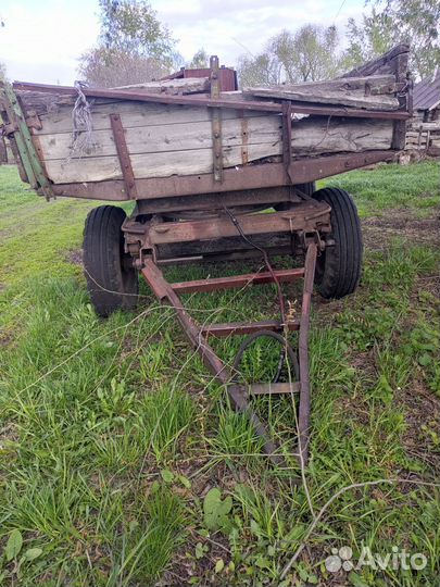 Тракторный прицеп телега