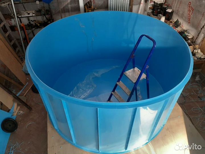Полипропиленовый бассейн круглый