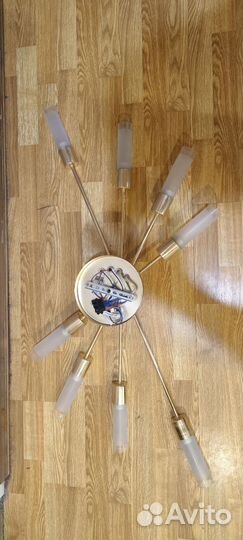 Люстра потолочная бу