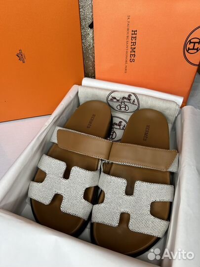 Шлепки женские Hermes chypre