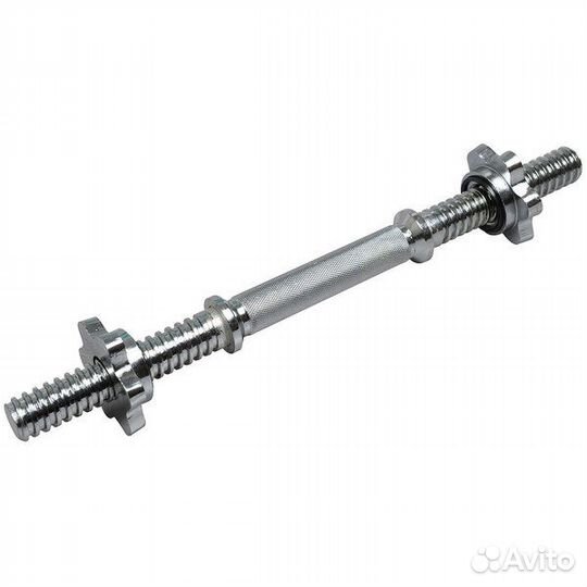 Гриф гантельный 25 мм, длина 41 см, вес 1.65 кг