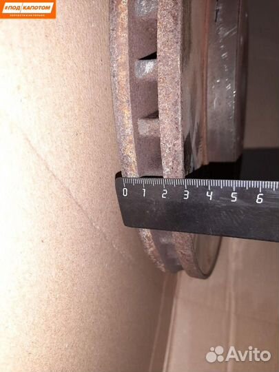 Диск тормозной передний Opel Astra J (2009 - 2012)