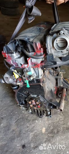 Двигатель двс NFU 1.6 Citroen Peugeot