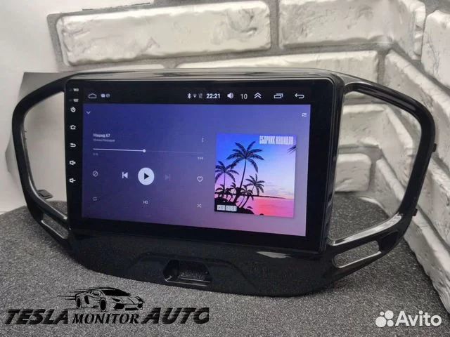 Магнитола на LADA Vesta 9 дюймов android 10