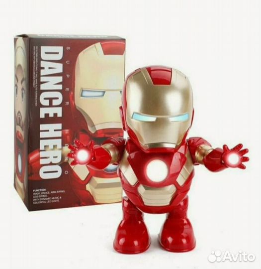 Танцующий супергерой Железный человек