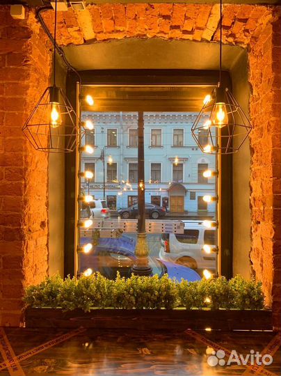 Гирлянда для окон и витрин