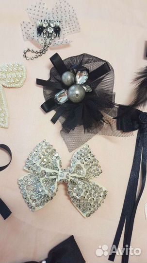 Банты,заколки, воротнички