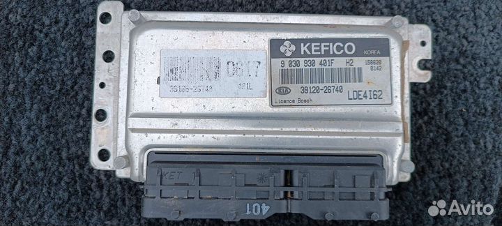 Эбу, мозги Киа Церато 1 1.6 G4ED