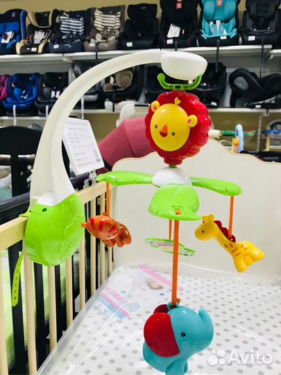 Музыкальная карусель для кроватки 