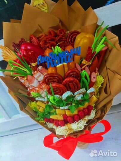 Колбасные букеты мужские букеты из закусок