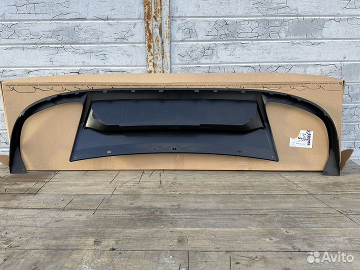 Задний диффузор kodiaq VRS RS