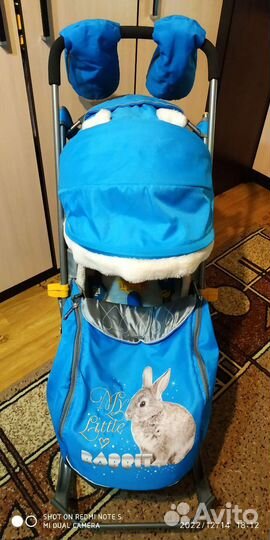 Сани коляска детские ника