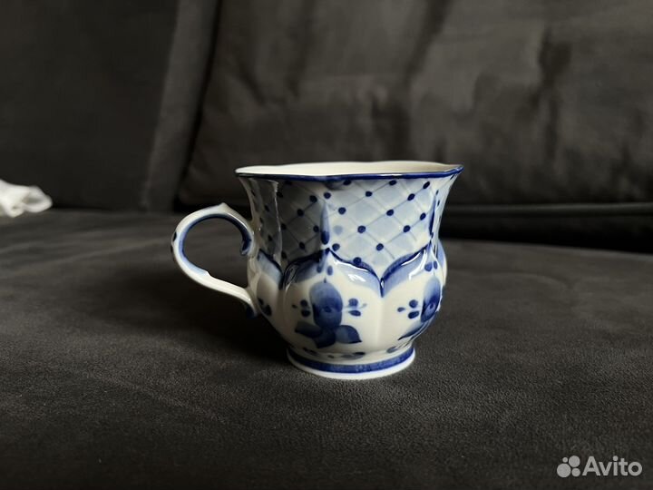 Чашка кружка Гжельский фарфоровый завод