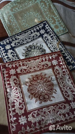 Декоративные наволочки, скатерть, салфетки