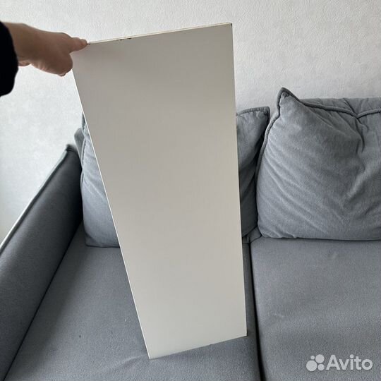 Полка белая 76х26 см для шкафа IKEA Billy