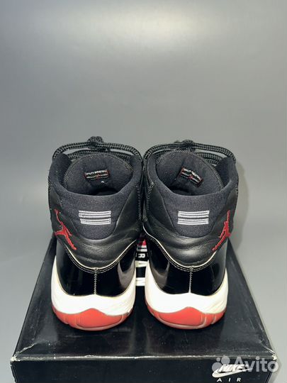 Кроссовки Air Jordan 11 Retro Bred 2019 оригинал