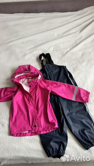 Комплект прорезиненный Tihku (розовый)