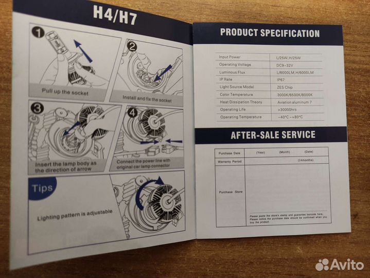 Светодиодные (LED) лампы H11