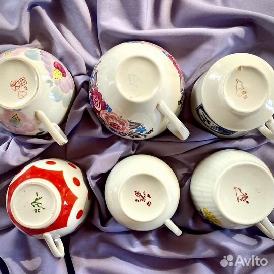 Чашки и блюдца СССР