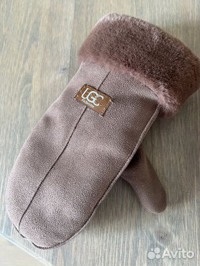 Варежки зимние женские