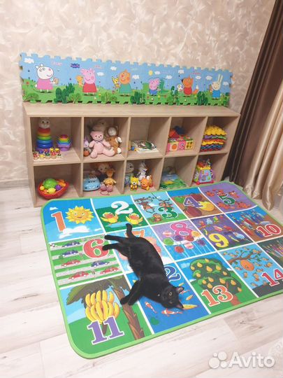 Стеллаж 10 секций 70.4x173.7x31.7 см лдсп