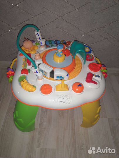 Развивающий стол и руль на коляску
