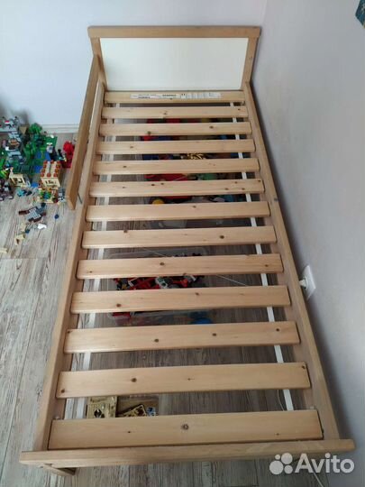 Кровать подростковая икеа сниглар 70х160