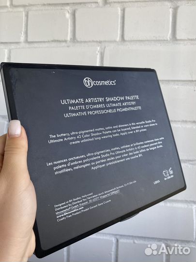 Палетка теней BH Cosmetics studio pro