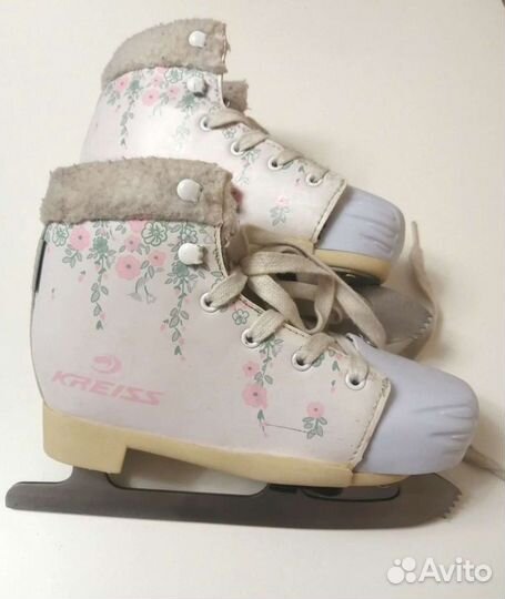 Коньки фигурные Kreiss раздвижные для девочки